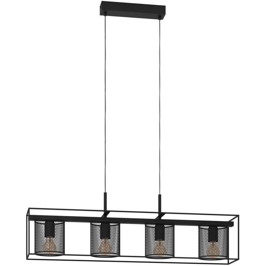 Eglo - Candelabro suspenso 4xE27/40W/230V