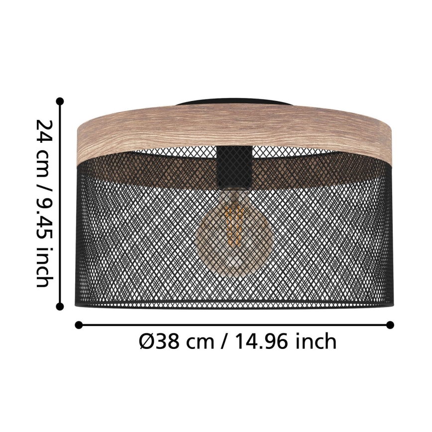 Eglo - Iluminação de teto 1xE27/40W/230V