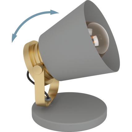 Eglo - Candeeiro de mesa 1xE27/28W/230V