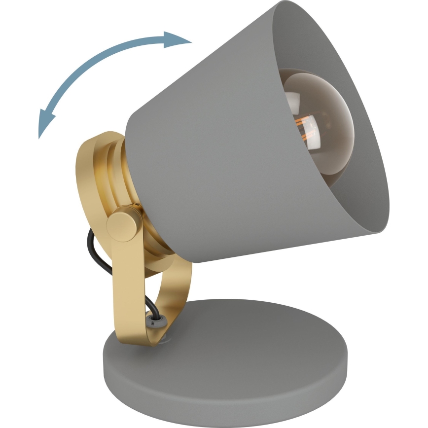 Eglo - Candeeiro de mesa 1xE27/28W/230V