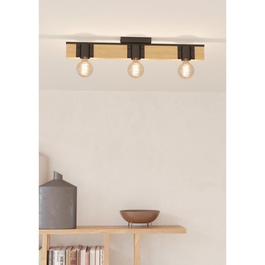 Eglo - Iluminação de teto 3xE27/40W/230V