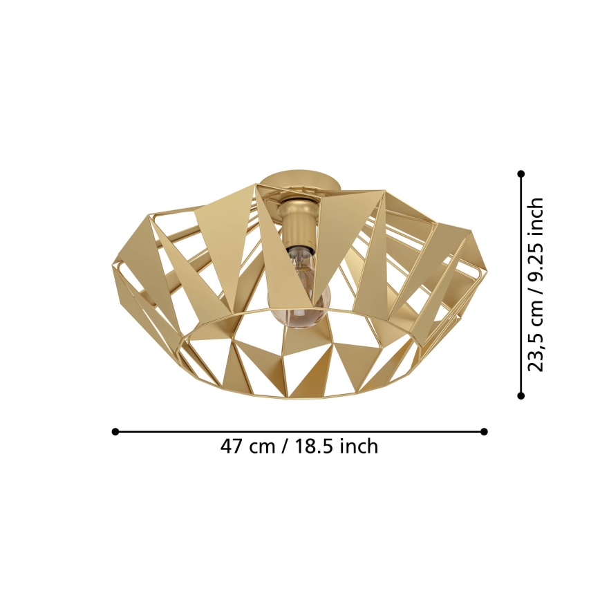 Eglo - Iluminação de teto 1xE27/60W/230V