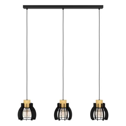 Eglo - Candelabro suspenso 3xE27/40W/230V