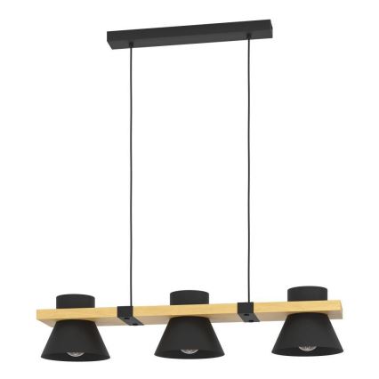 Eglo - Candelabro suspenso 3xE27/15W/230V