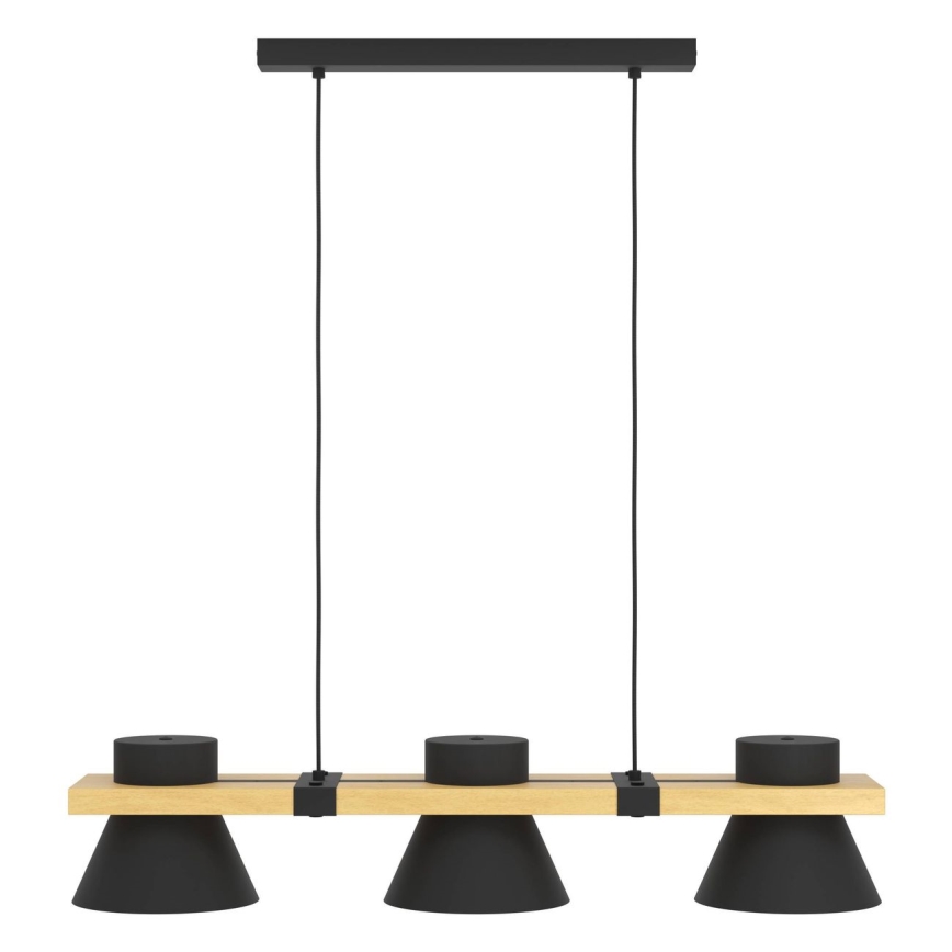 Eglo - Candelabro suspenso 3xE27/15W/230V