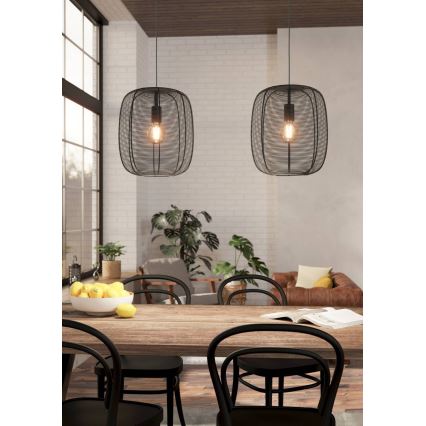 Eglo - Candeeiro suspenso 2xE27/40W/230V