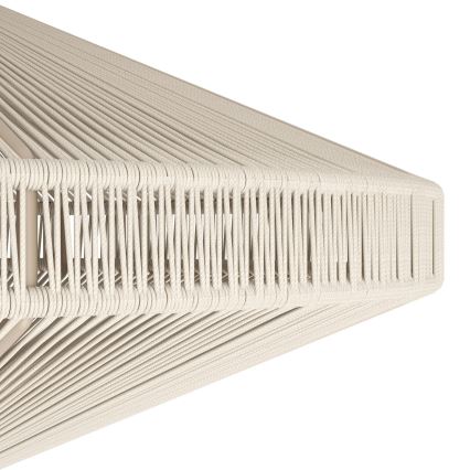 Eglo - Candeeiro de tecto 1xE27/40W/230V, Ø 38 cm, creme