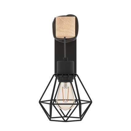 Eglo - Aplique de parede TOWNSHEND 1xE27/60W/230V