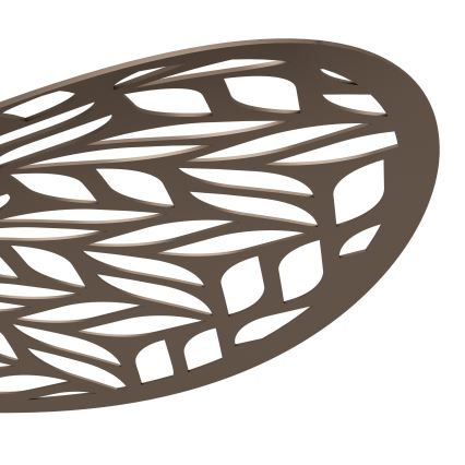 Eglo - Lustre suspenso por cabo 1xE27/60W/230V Ø 40 cm bronze