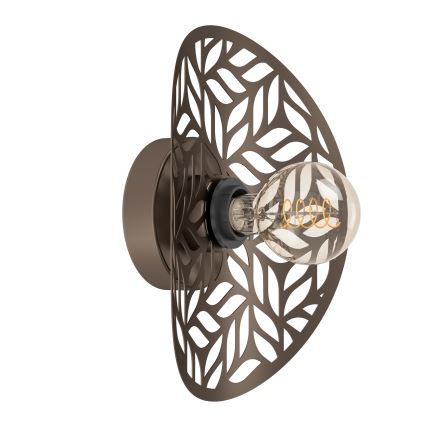 Eglo - Aplique de parede 1xE27/60W/230V bronze