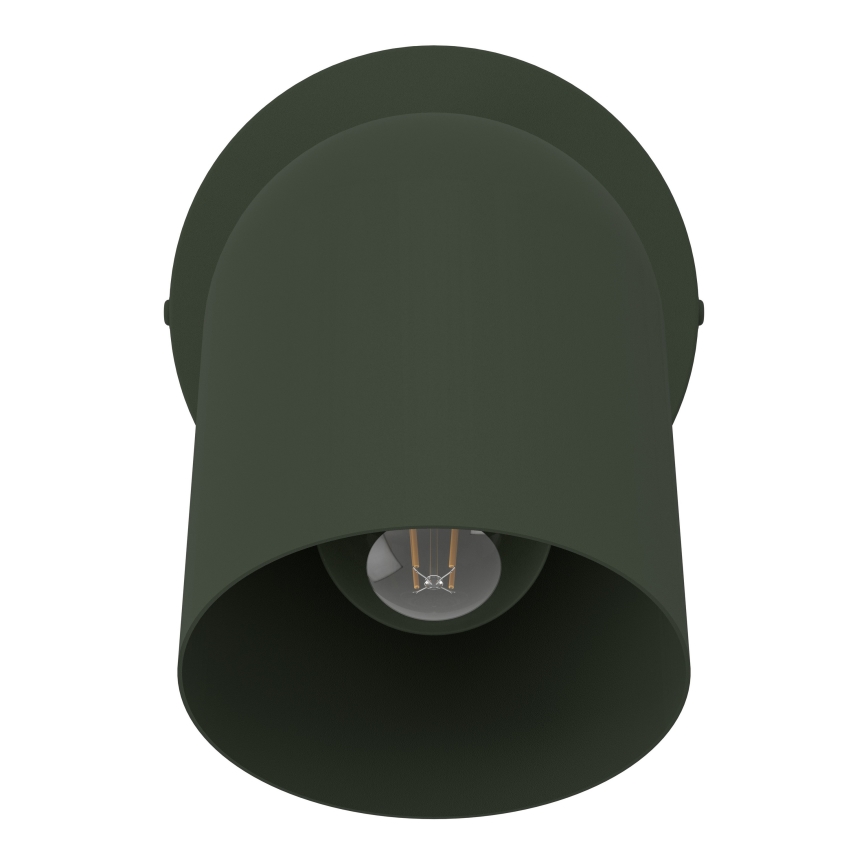 Eglo - Candeeiro de parede orientável 1xE14/40W/230V verde