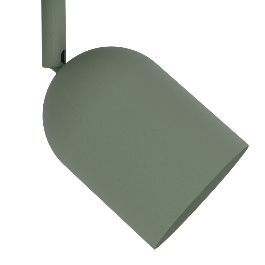 Eglo - Candeeiro de focos 3xE14/40W/230V Ø 25 cm verde
