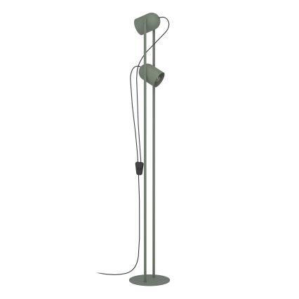 Eglo - Candeeiro de pé 2xE14/8W/230V verde