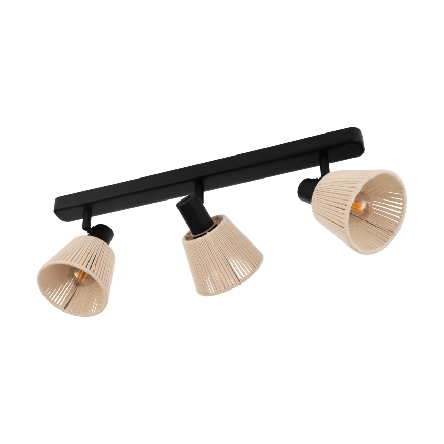 Eglo - Spot 3xE14/40W/230V bege/preto