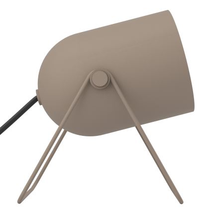 Eglo - Candeeiro de mesa 1xE14/8W/230V bege