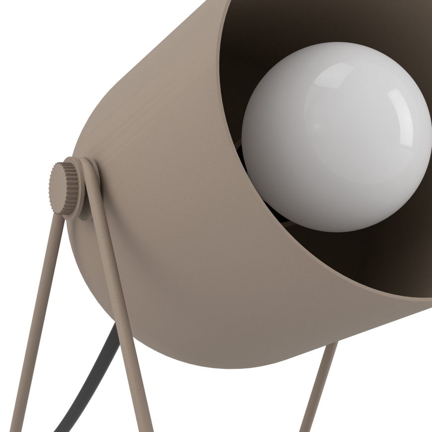 Eglo - Candeeiro de mesa 1xE14/8W/230V bege