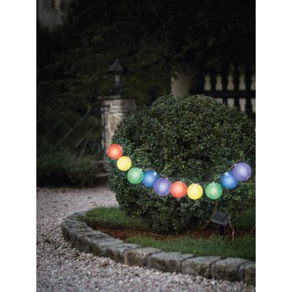 EGLO 47339 - Luz solar de Jardim com Balões 10xLED/0.075W
