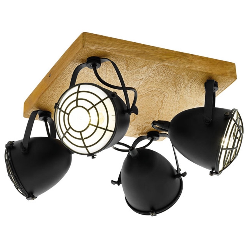 Eglo 49079 - Candeeiro de focos GATEBECK 4xE14/40W/230V