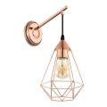 Eglo 49082 - Luz de parede TARBES 1xE27/60W/230V