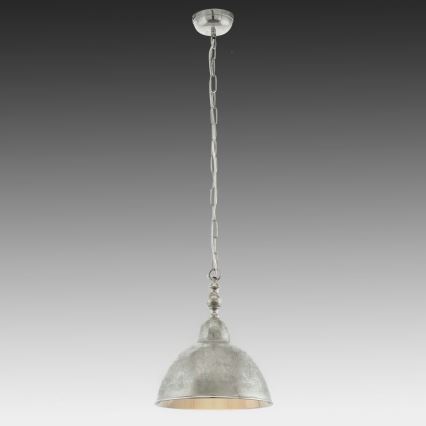 Eglo 49178 - Candeeiro suspenso EASINGTON 1xE27/60W/230V Ø 350 mm