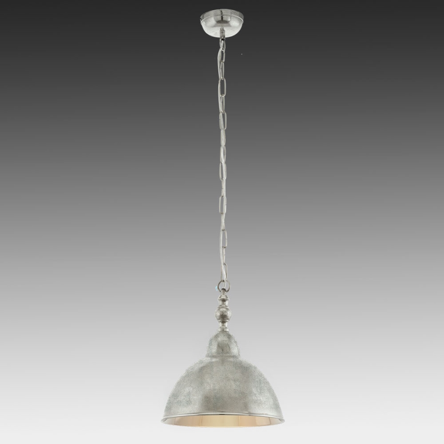 Eglo 49178 - Candeeiro suspenso EASINGTON 1xE27/60W/230V Ø 350 mm