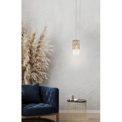 Eglo - Candelabro 1xE27/60W/230V