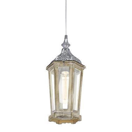Eglo 49206 - Lustre pendente em cabo KINGHORN 1xE27/42W/230V