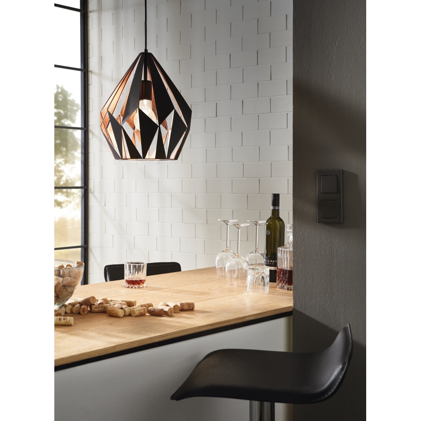 Eglo - Candelabro 1 1xE27/60W/230V