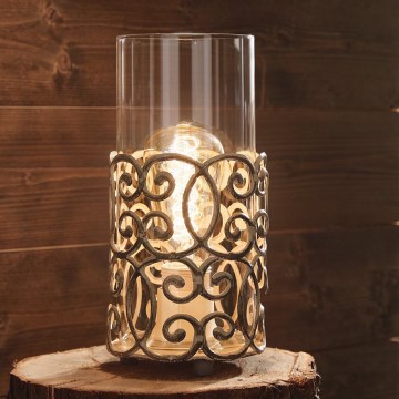 Eglo 49274 - Candeeiro de mesa CARDIGAN 1xE27/60W/230V