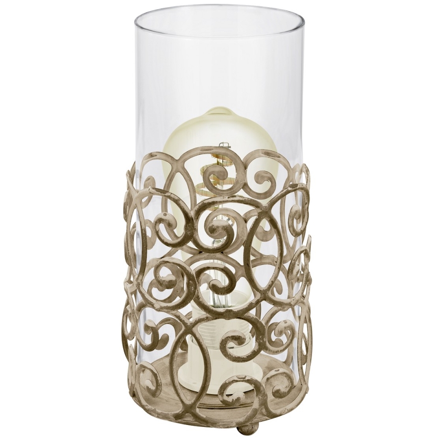 Eglo 49274 - Candeeiro de mesa CARDIGAN 1xE27/60W/230V