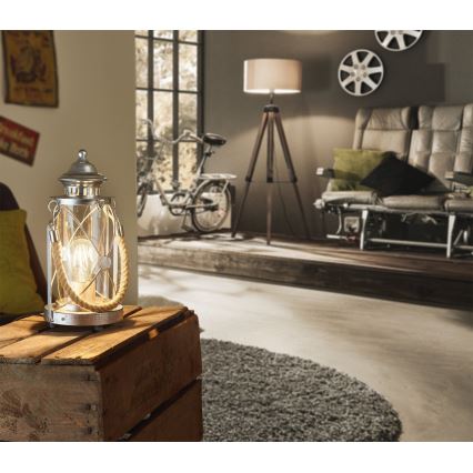 Eglo - Lâmpada de mesa 1xE27/60W/230V