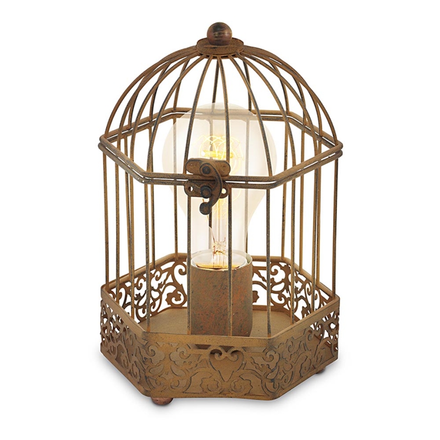 Eglo 49287 - Candeeiro de mesa HARLING 1xE27/60W/230V