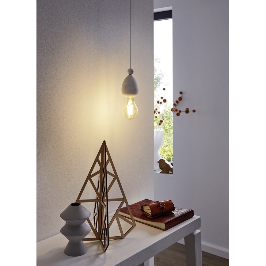 Eglo 49377 - Luz pendente AVOLTRI 1xE27/60W/230V
