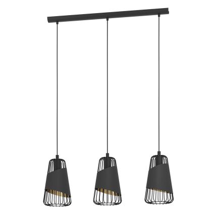 Eglo - Candelabro num fio 3xE27/60W/230V