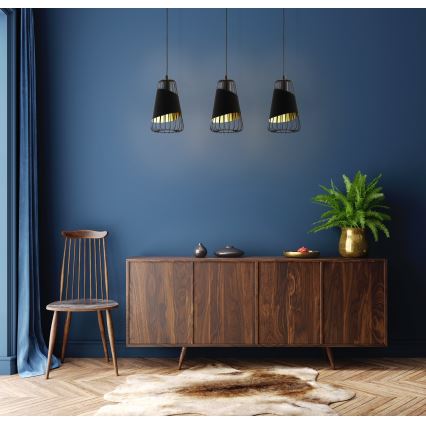 Eglo - Candelabro num fio 3xE27/60W/230V