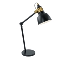 Eglo 49523 - Lâmpada de mesa THORNFORD 1xE27/40W/230V