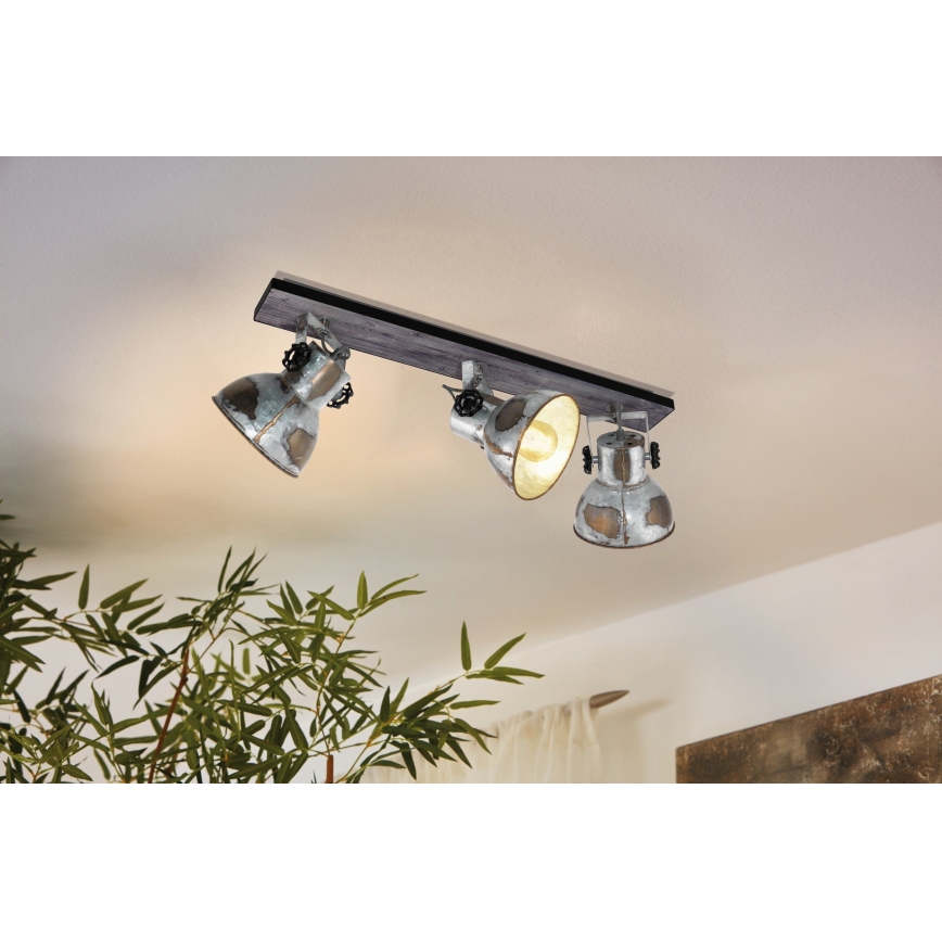 Eglo - Foco 3xE27/40W/230V