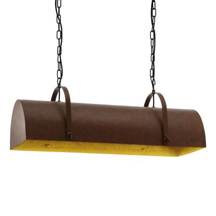 Eglo 49702 - Lustre suspenso por corrente DEERHURST 3xE27/60W/230V