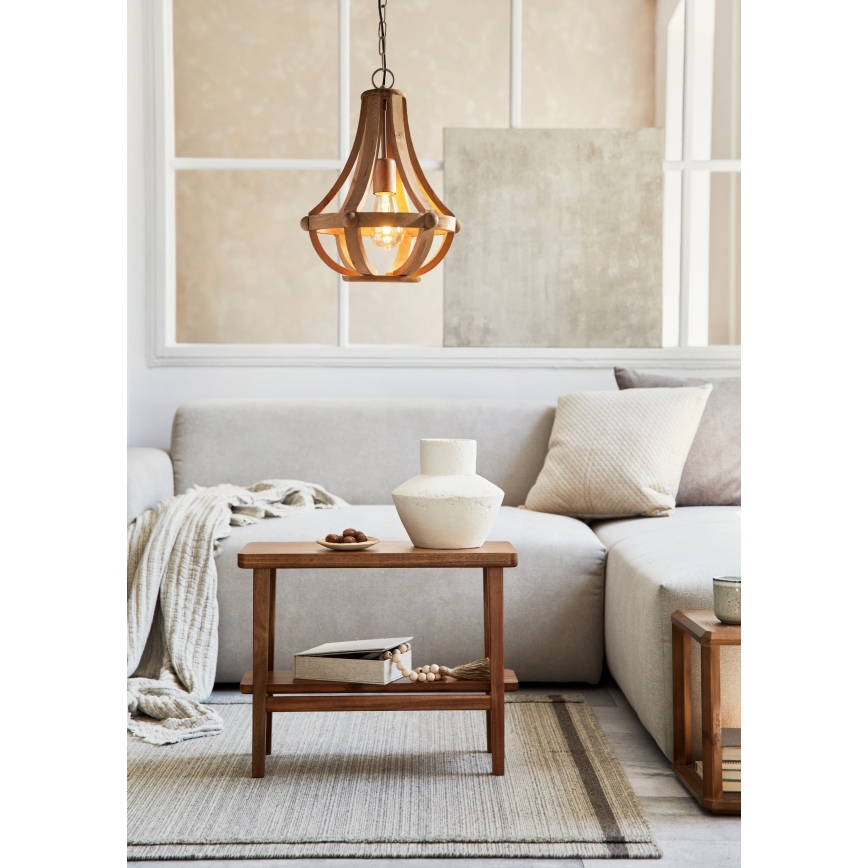 Eglo 49724 - Lustre suspenso por corrente KINROSS 1xE27/60W