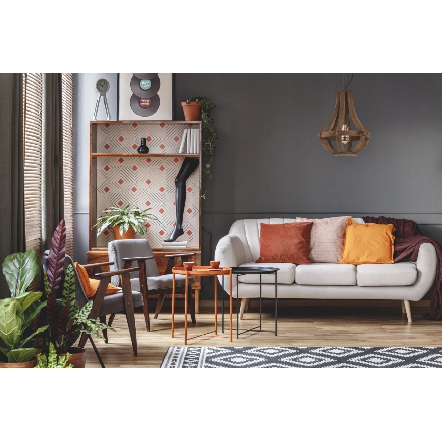 Eglo - Luz pendente 1xE27/60W