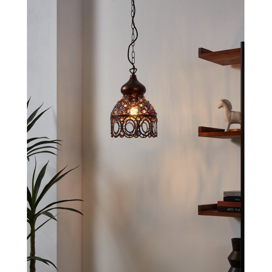 Eglo - Luz pendente 1xE27/60W