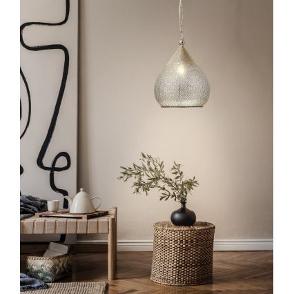 Eglo - Luz pendente 1xE27/60W