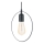 Eglo 49775 - Luz pendente BEDINGTON 1xE27/60W