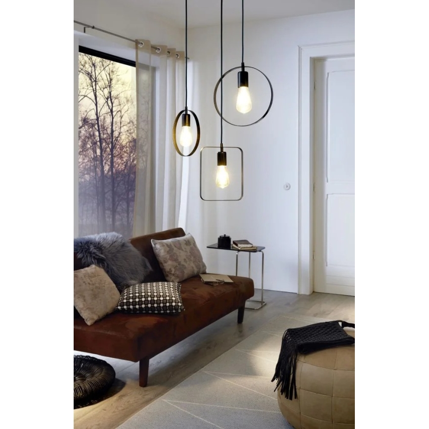 Eglo 49776 - Lustre suspenso BEDINGTON 1xE27/60W
