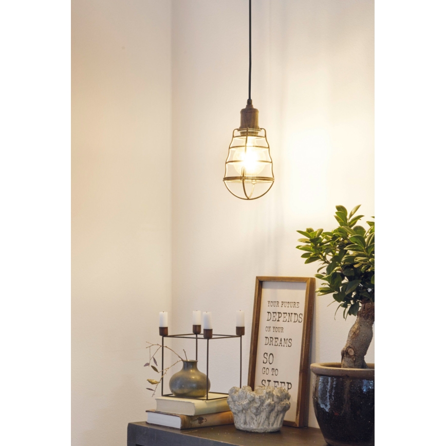 Eglo - Luz pendente 1xE27/60W