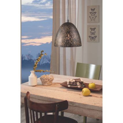 Eglo 49814 - Candeeiro pendente SAFI 1xE27/60W