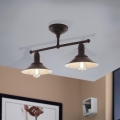 Eglo 49824 - Lustre de haste STOCKBURY 2xE27/60W