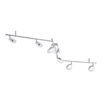 Eglo 54762 - Spot de LED SALTO 6xLED/5,4W/230V cromado brilhante