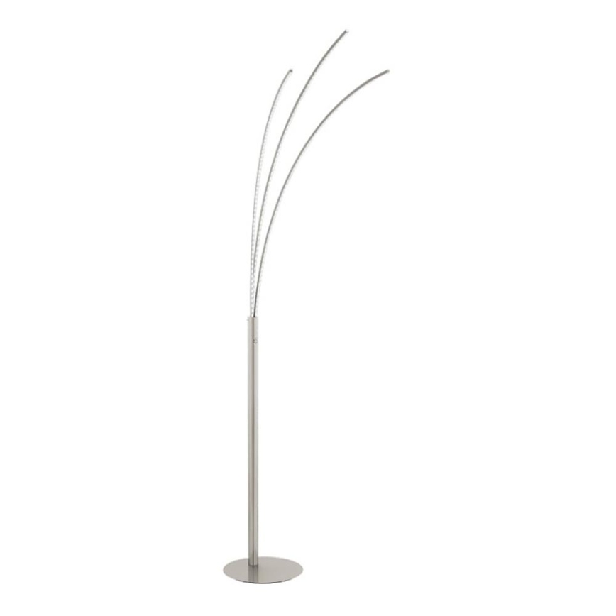 Eglo 54973 - Candeeiro de pé LED dimerizável 3xLED/6,3W/230V cromado mate