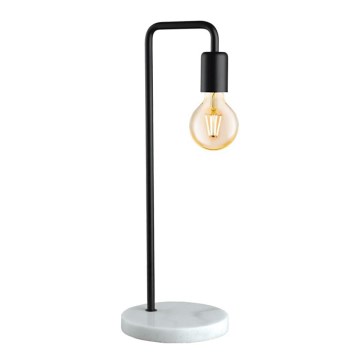 Eglo 55034 - Candeeiro de mesa LED 1xE27/4W/230V preto/acabamento em mármore